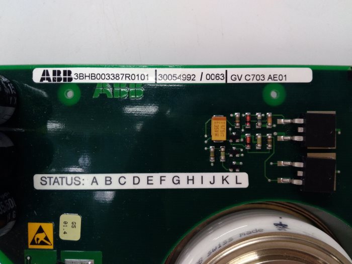 5SHX08F4502 3BHB003387R0101 5SXE05-0151 GVC703AE01 ABB